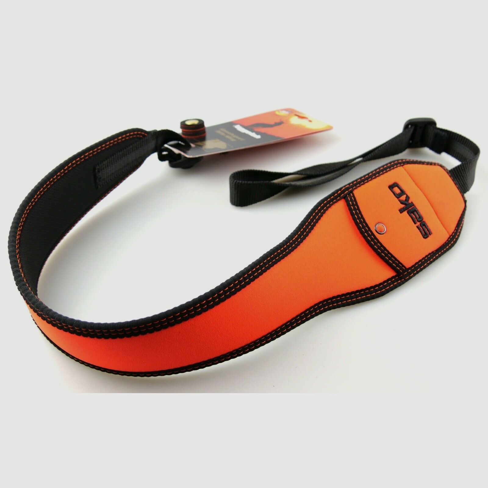 Niggeloh 134600510 Gewehrgurt SAKO Neopren Orange mit Einstecktasche