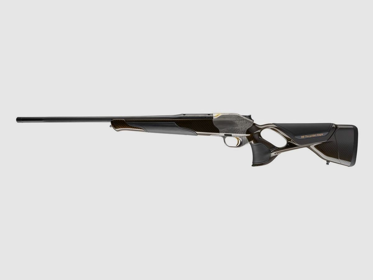 R8 Ultimate Carbon Leather Custom  “The Golden Eagle”  ein Original aus dem Blaser Custom Shop .30-06