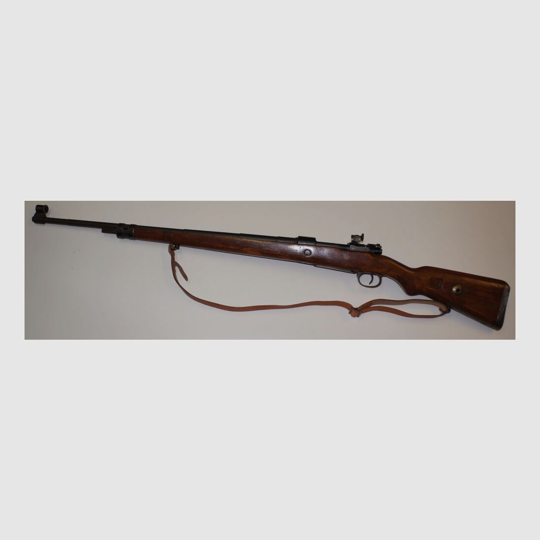 Mauser Werke Oberndorf a.N. Repetierbüchse, Matchgewehr byf42 Mauser K98k mit langen Matchlauf und Diopter, Korntunnel 6,5x55SE