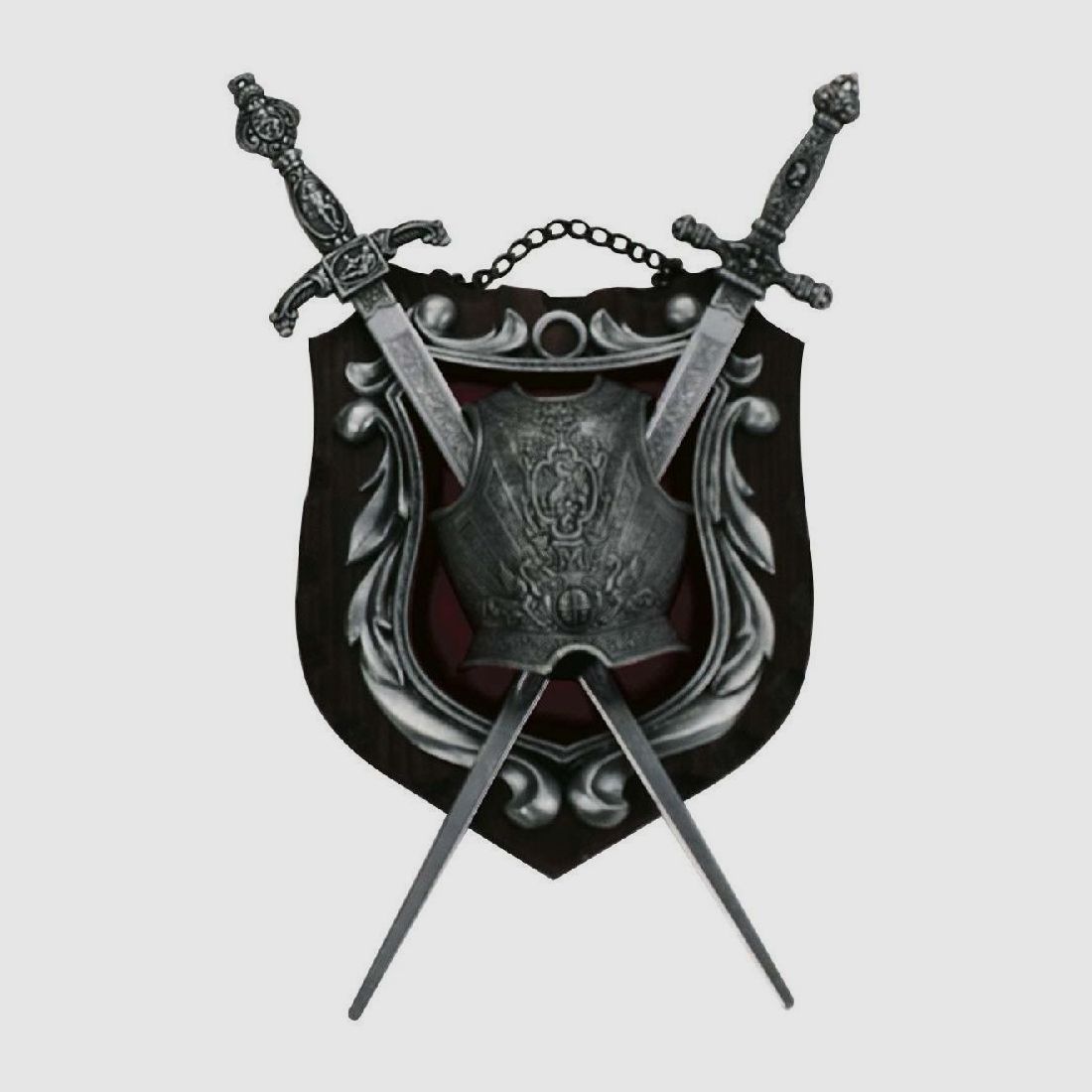 Wandschild rot