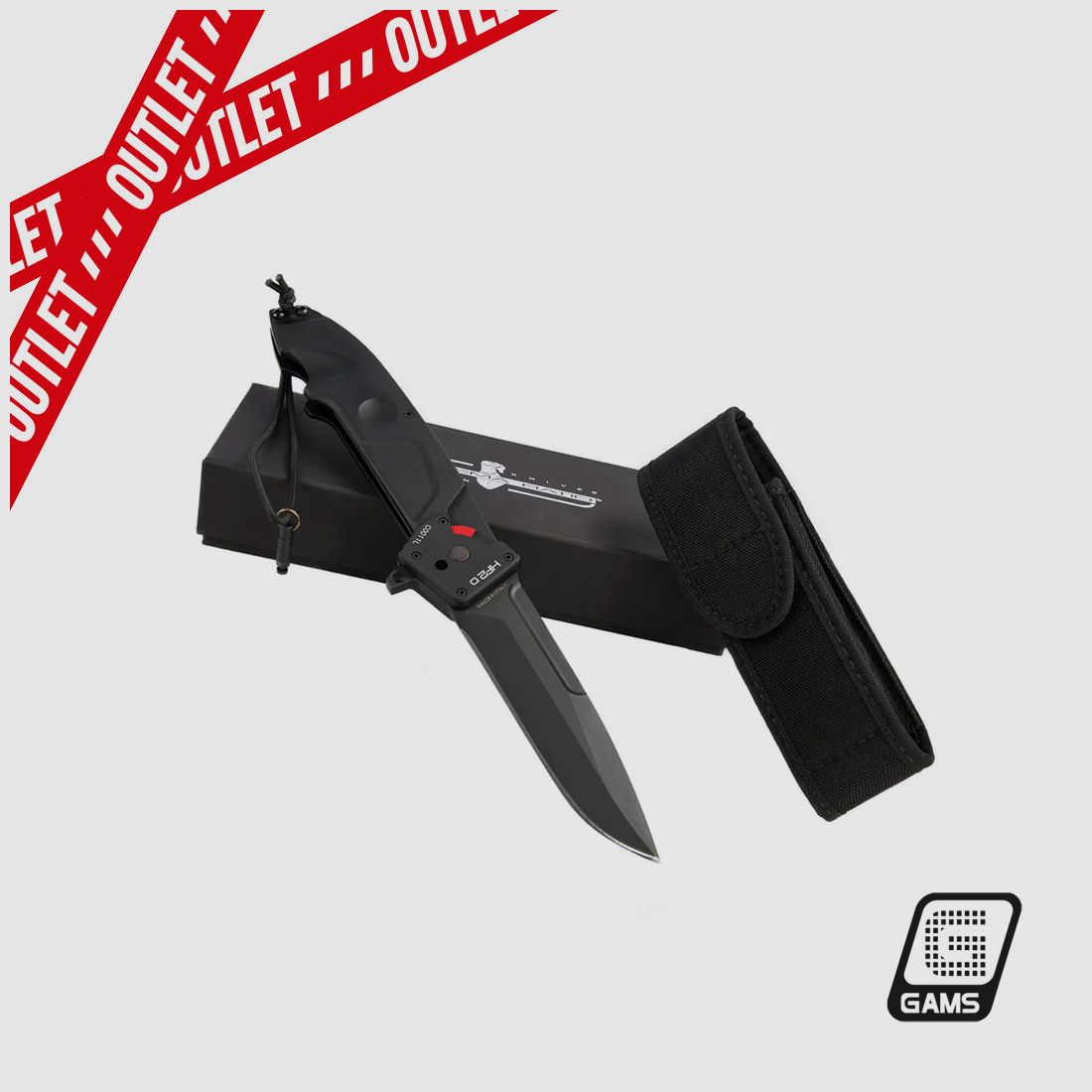 Messer EXTREMA RATIO HF2 D Schwarz