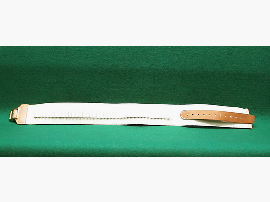 C.Sharps Arms cartridge belt, linen