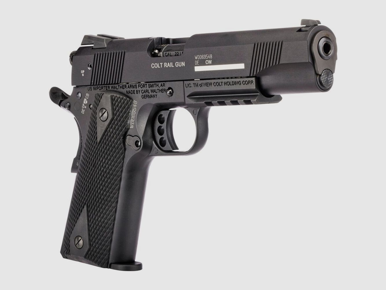 Walther 1911 Rail Gun Pistole