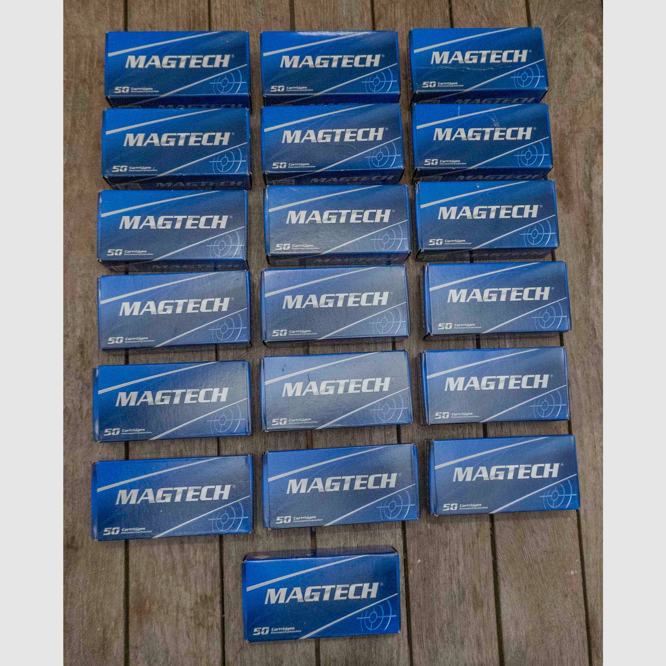 Magtech 9 mm Luger 8,0 g / 124 grs. 50 Schuss