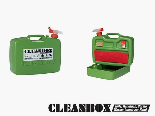Cleanbox praktische Box für unterwegs
