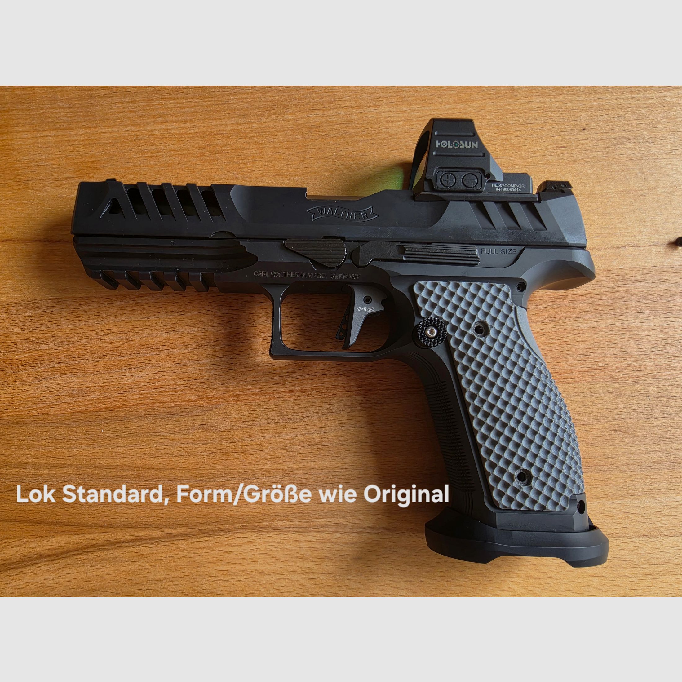 Walther PDP SF Match 5“ z Holosun 507COMP-GR i wieloma akcesoriami