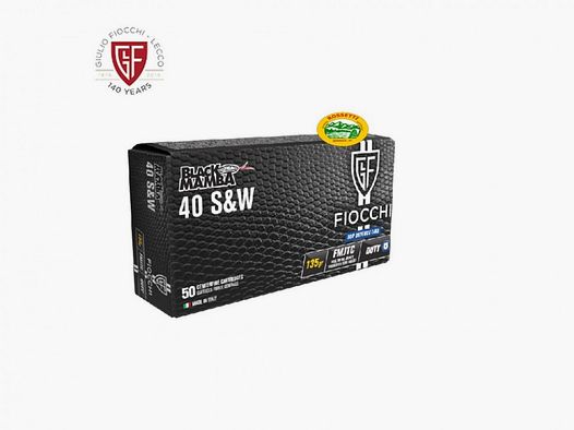 FIOCCHI Munition Kal.40 SW Black Mamba