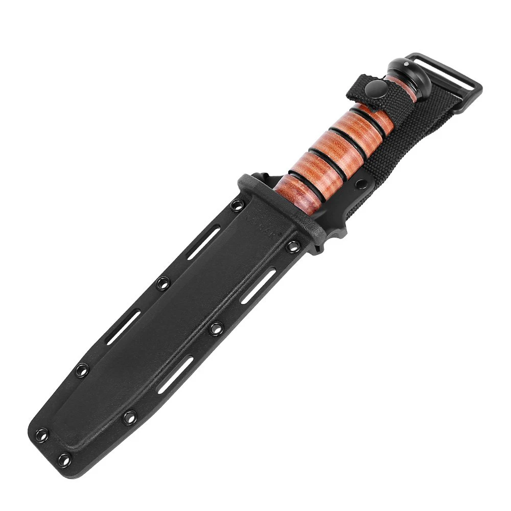 Messer KA-BAR 5017 (1217) USMC The Legend Original USA GFN-Scheide