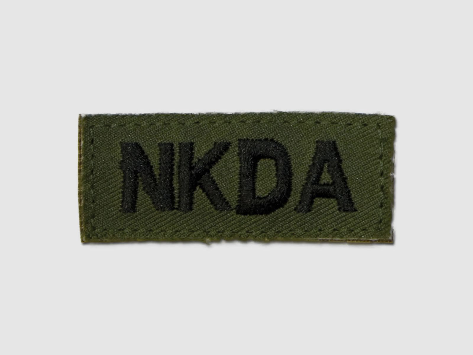 Fritzsch Textilabzeichen NKDA Klett oliv