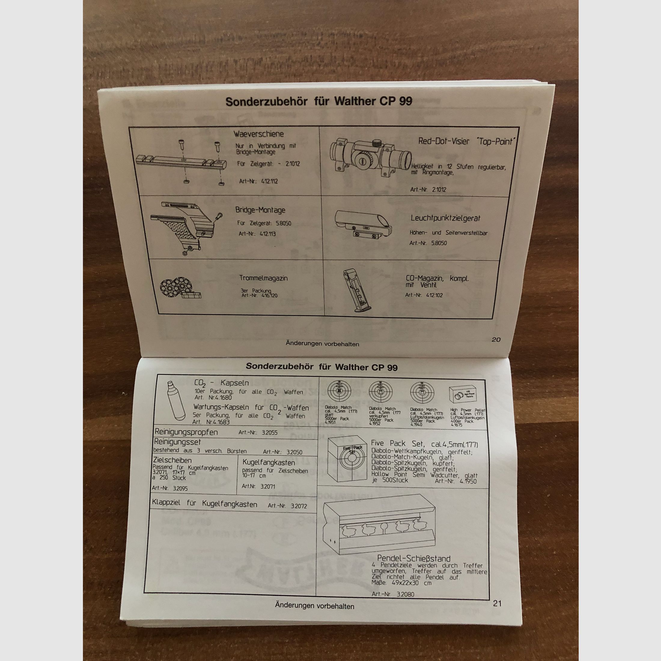 Walther CO2 CP99 Pistolet do części zamiennych