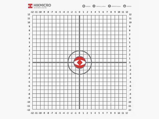 Dianas y parches térmicos (10 unidades) HIKMICRO
