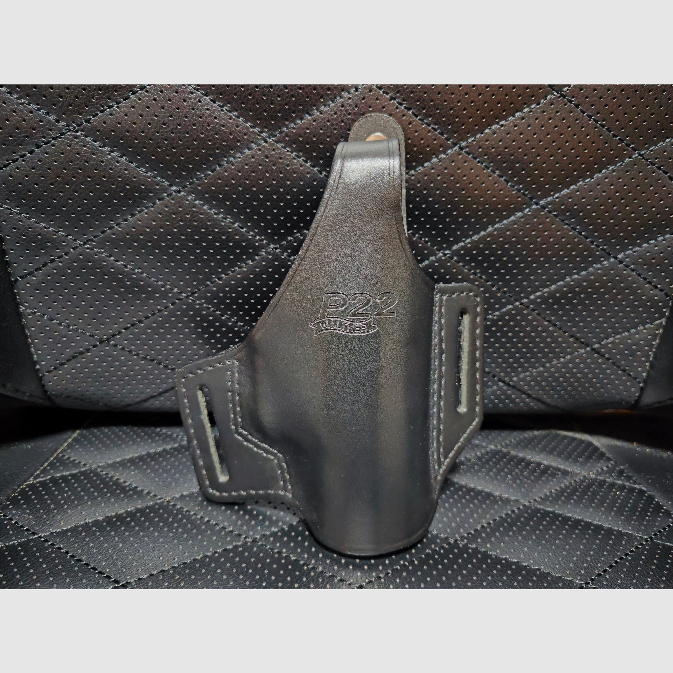 Funda de cinturón de cuero Walther P22 / P22Q