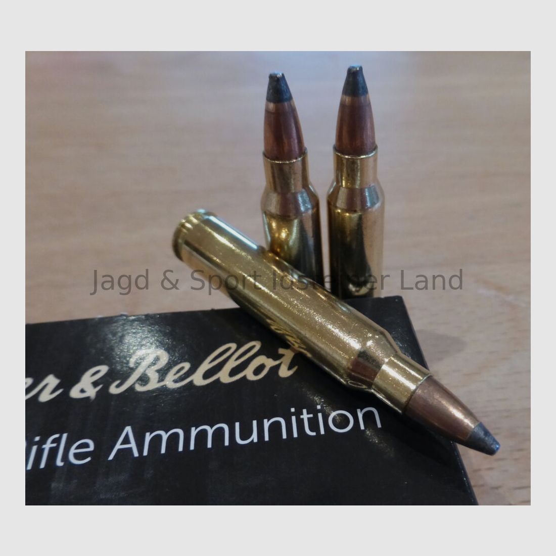 Sellier & Bellot SP -Teilmantel- 55grs, 20 Patronen pro Schachtel