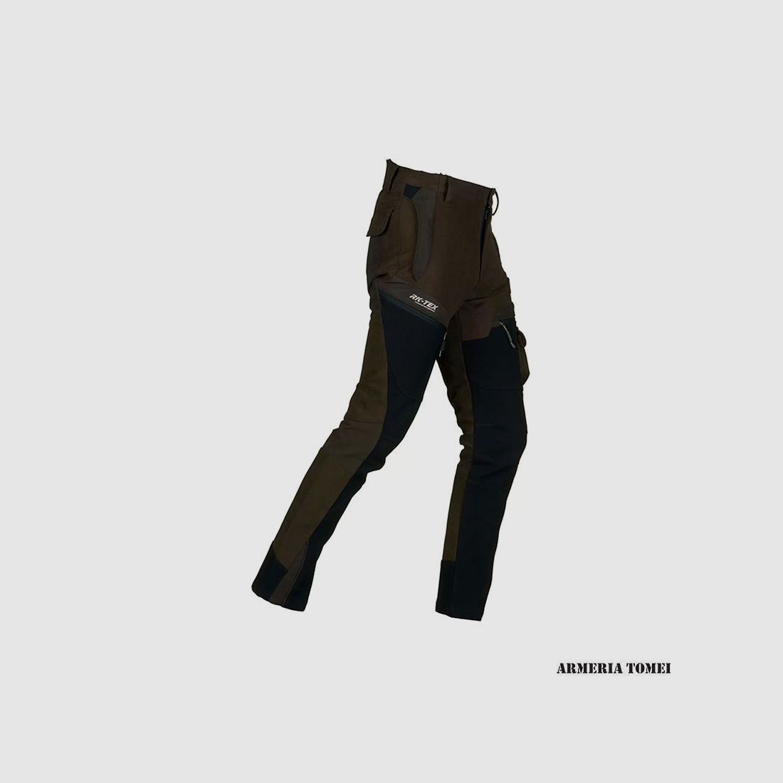 PANTALONE – UOMO – UNIVERS CACCIA MICROFIBRA U-TEX GREEN/BLACK, immagine 3 di 4