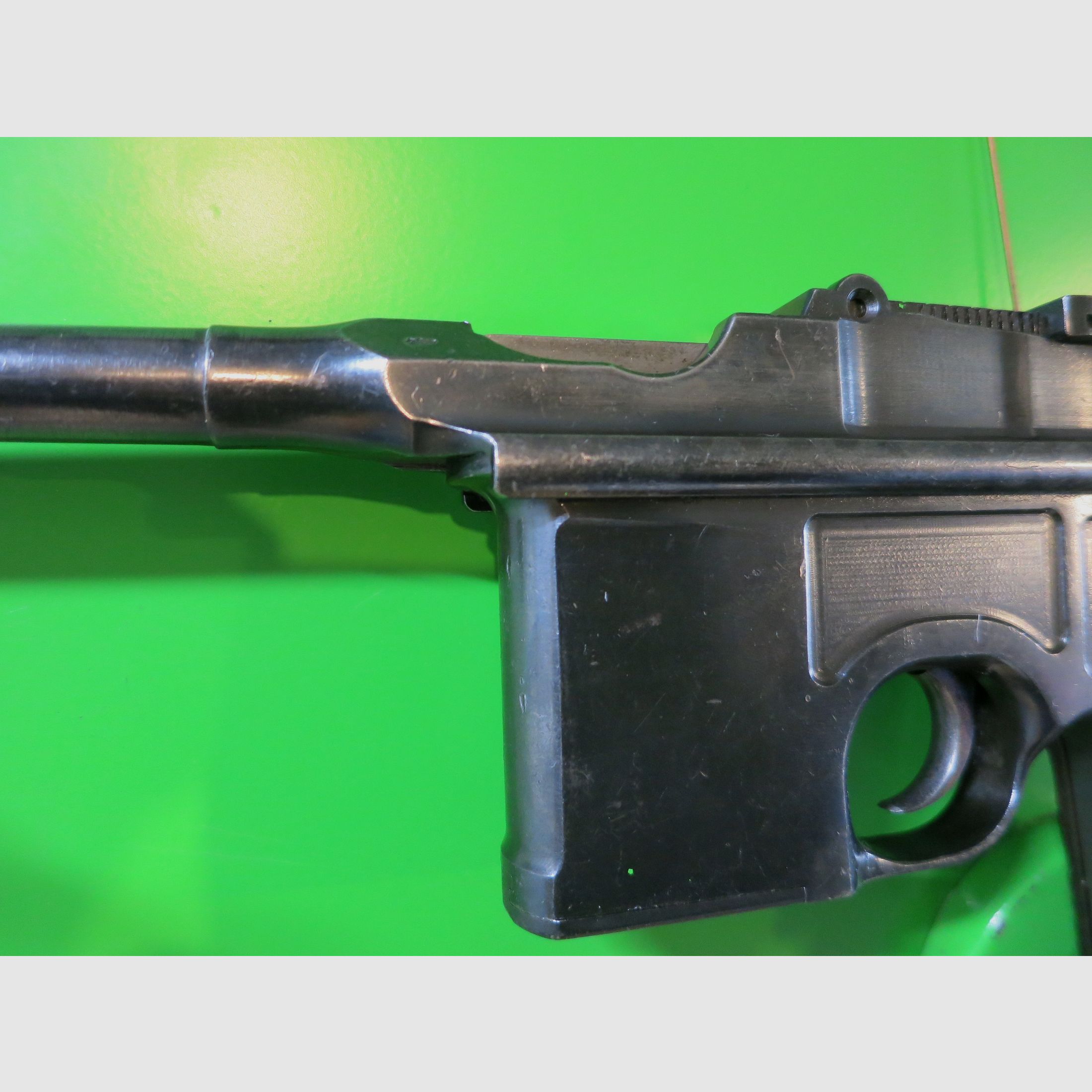 Mauser C96, Broomhandle, Mauser Oberndorf, Kal. 7,63 Mauser   #77-, Bild 14 von 14