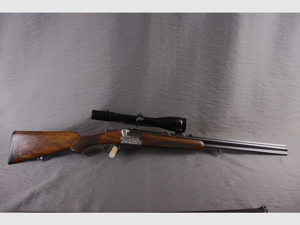 Merkel / Suhl break-action rifle with interchangeable barrel