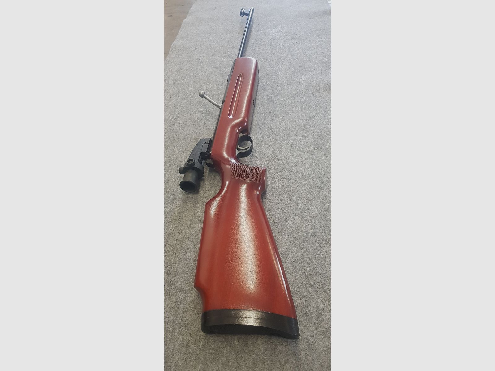 Q1 Schräger Korntunnel Halter Haenel Mod. 311  mit Feinabzug und Diopter Durchlader cal. 4,5mm Diabolo