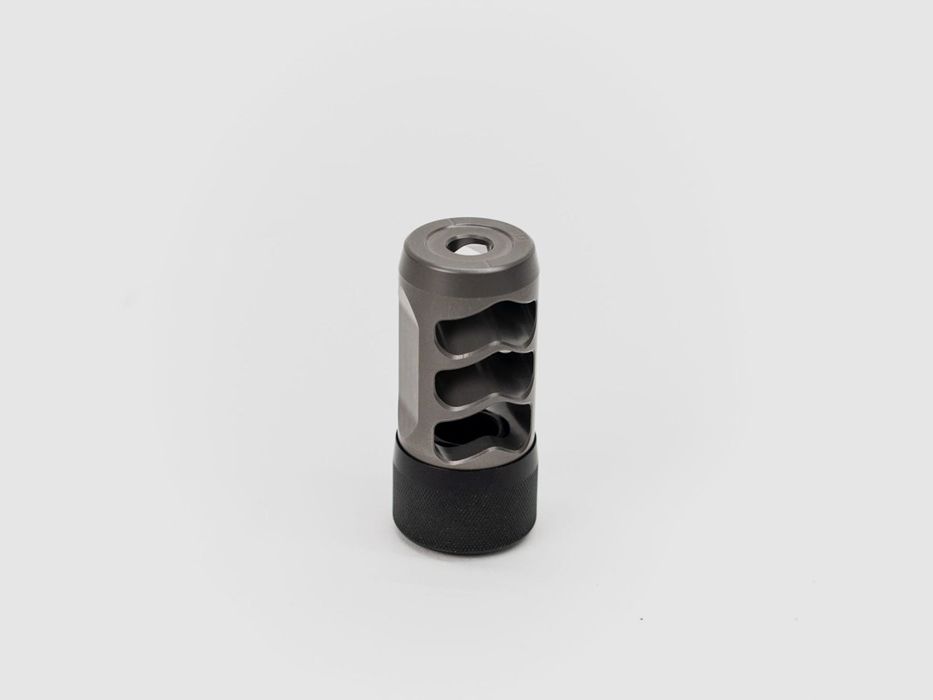 AREA 419 HELLFIRE TI ZELFTIMING AREA 419 HELLFIRE-TI 30 CAL ZELFTIMING MUZZLE BRAKE GRAY TITANIUM, afbeelding 1 van 3