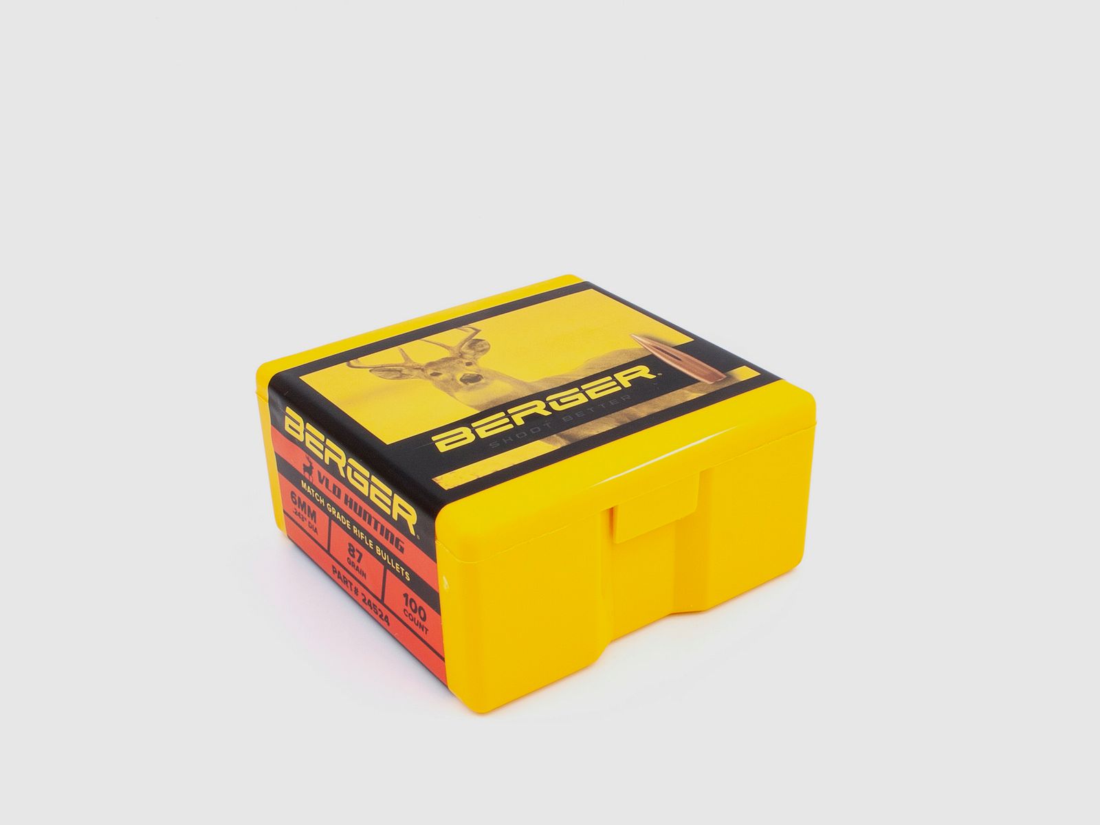 Berger Geschoss 6mm/.243 VLD Hunting 87GR 100 Stück