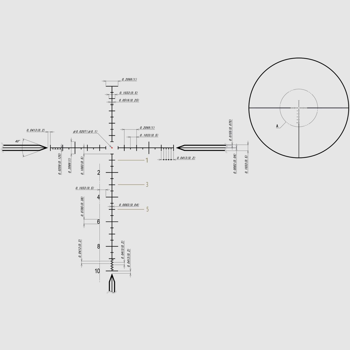 DDoptics Zielfernrohr | DDMP V6 5-30x56 | Long Range | MRAD | tac-A