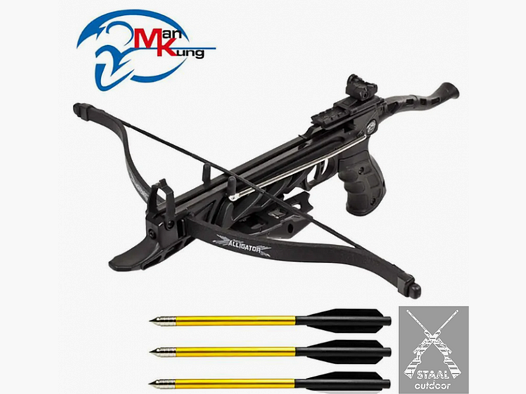Man Kung MK-TCS1-BK ALLIGATOR - 80 Lbs
