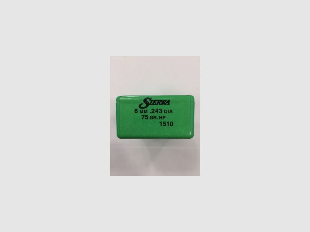 SIERRA Pociski Kal. 6 mm 75 gr, zdjęcie 1 z 2