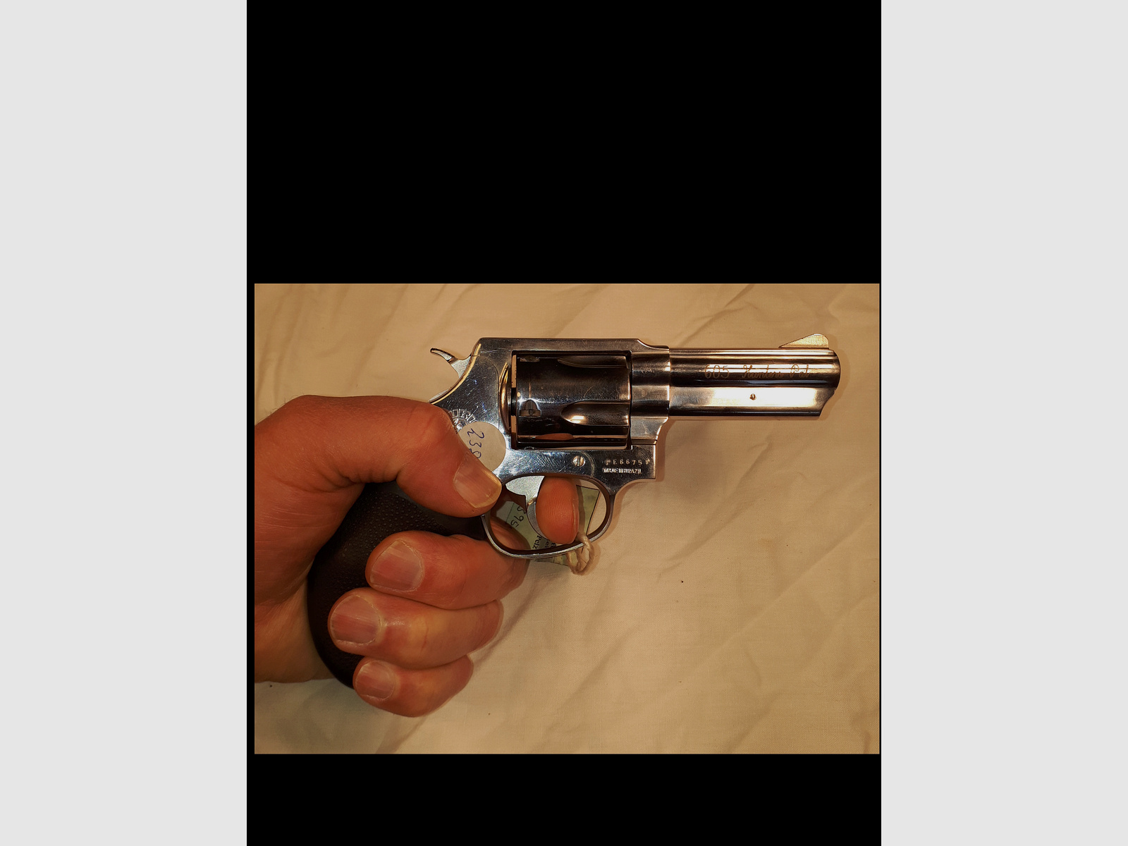 Taureau, modèle 806, acier inoxydable