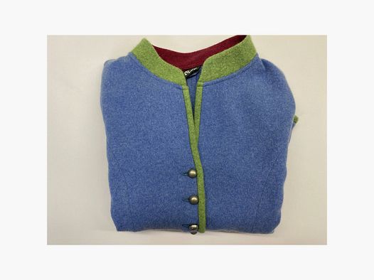 Boos Damenstrickjacke mit Ärmelflecken 38