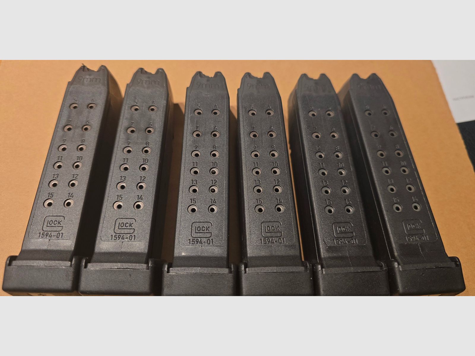 Glock Magazin 1594-01. Kaliber: 9mm 