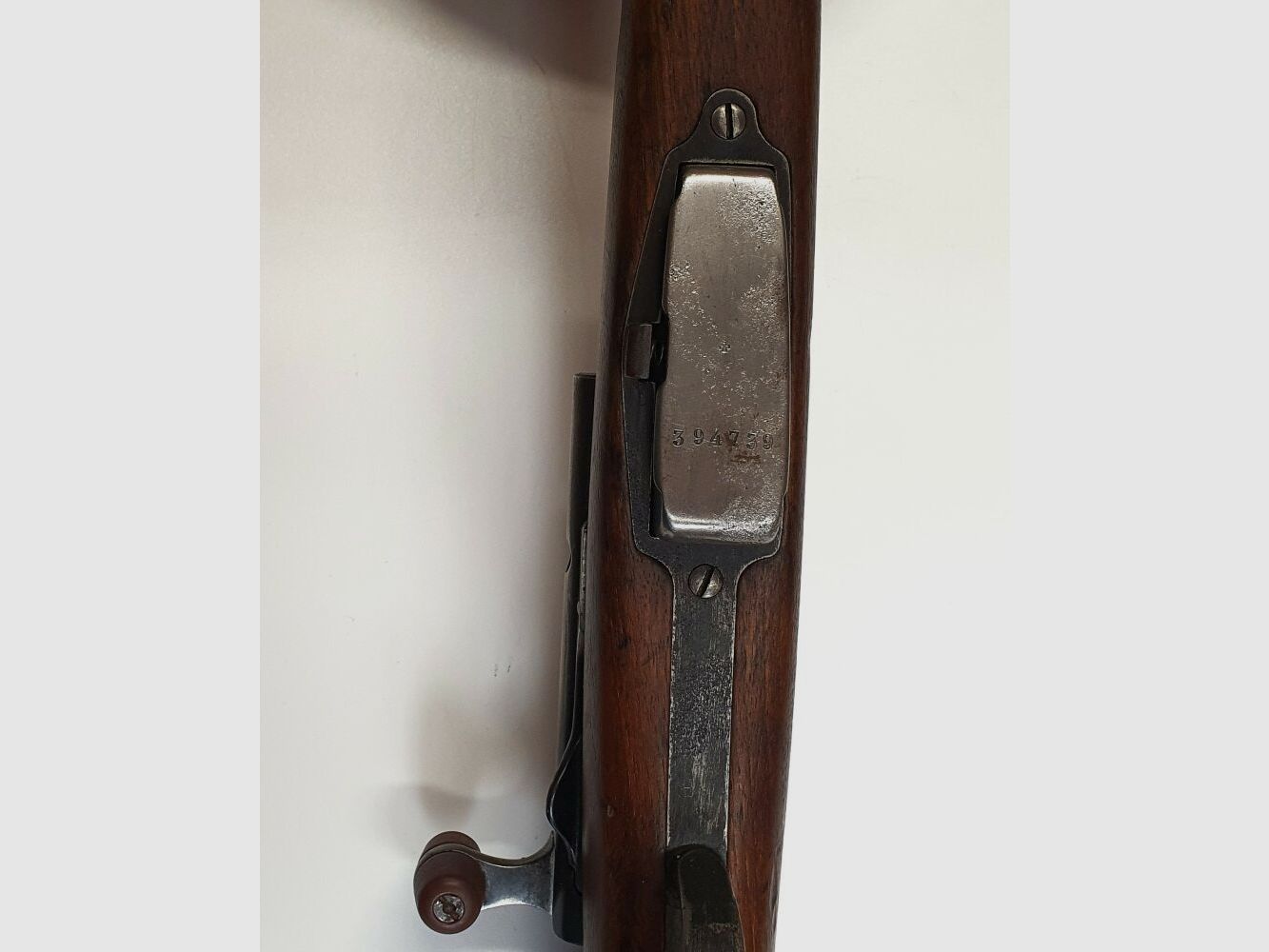 Fabryka broni Bern karabina powtarzalna Gewehr IG1911 Kaliber 7,5x55 szwajcarski kompletny z dopasowanymi numerami