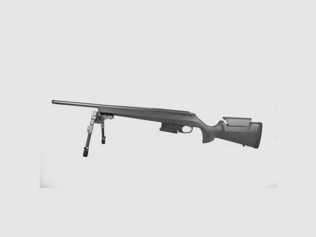 Carbon Standard Camo Stock Tikka T3x CTR with Bedding, image 3 of 6