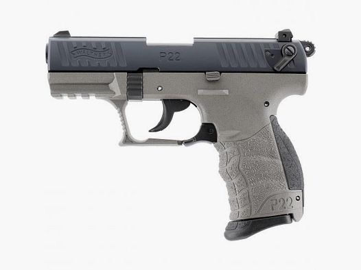 Walther P22Q 9mm P.A.K., Meteor Gray blank firing