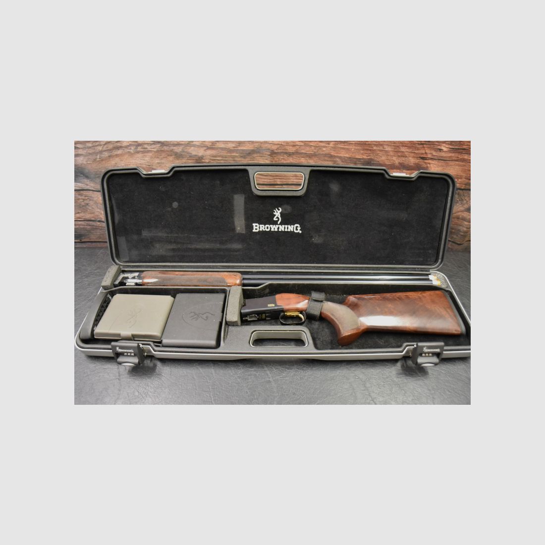 Bockdoppelflinte Browning B725 Pro Trap Kal. 12/70