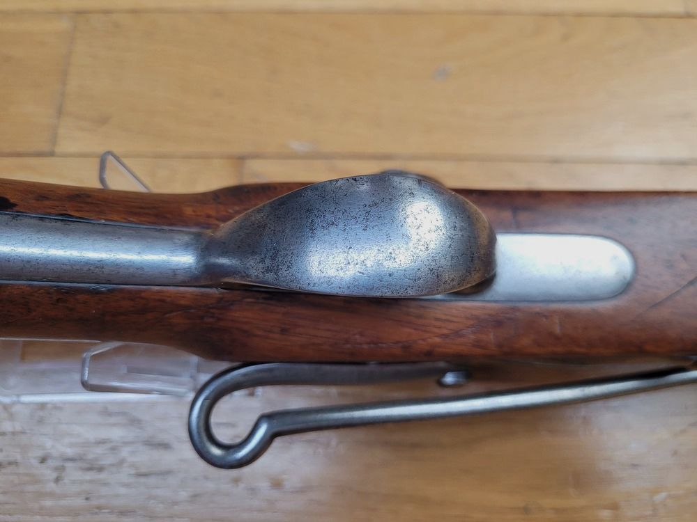 Sehr seltener bayerischer Kavallerie-Mosqueton Modell 1843 modifiziert 1851/60 – 1. Perkussionssystem der bayerischen Armee – Neu gebaut – Kriege von 1866 und 1870 – Arsenal Amberg 1851 – Seltene Waffe in TBE, Bild 12 von 30