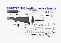 RESORTE DE RECUPERACIÓN DISPARADOR DERECHO BERETTA S55 FIG.20