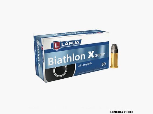 LAPUA – BIATHLON XTREME Kal. 22LR / 40 GR Konf. 50 St.