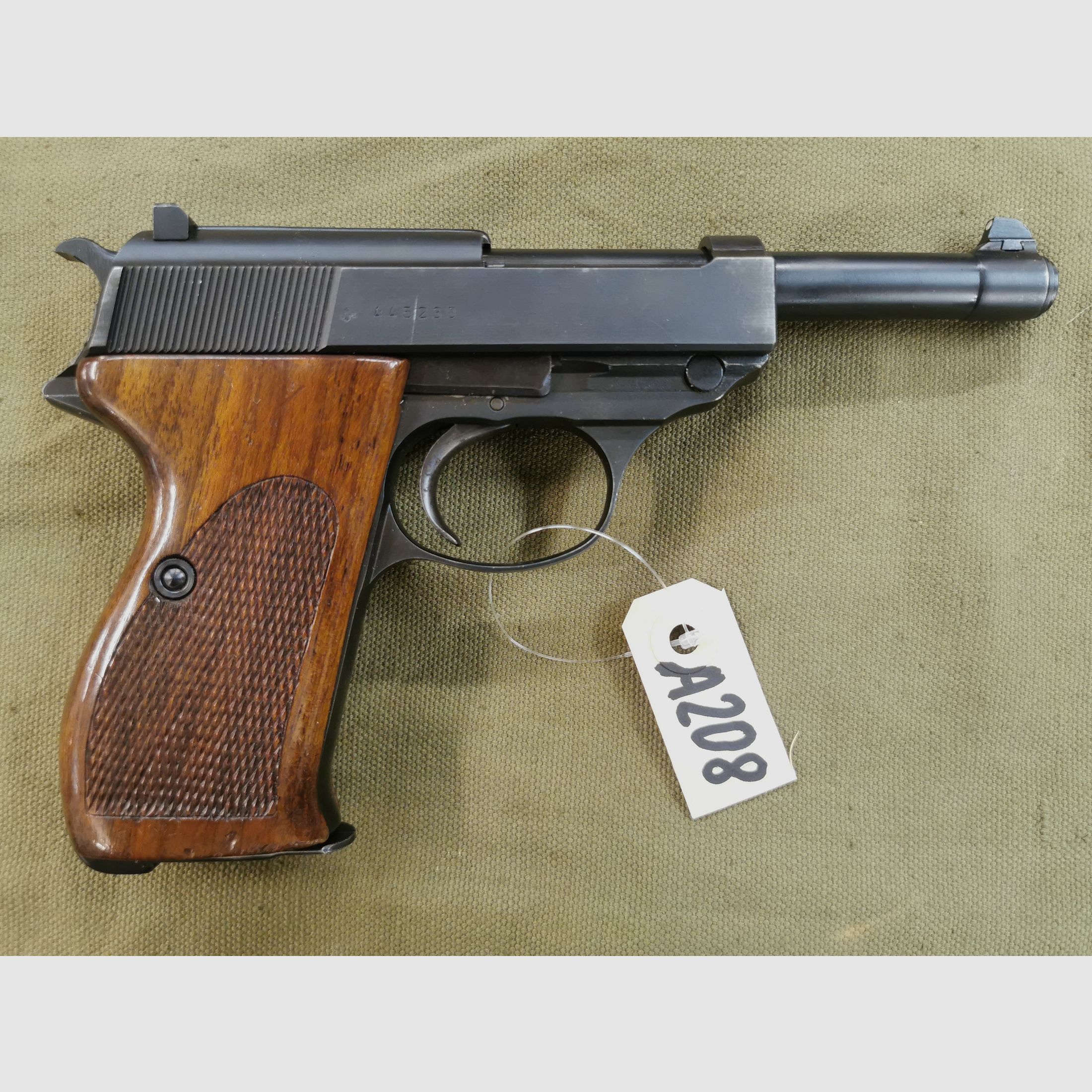 Walther P38 all-steel OVP with supply number