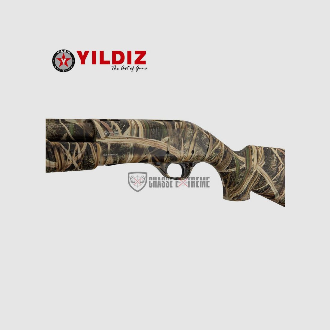 Fusil à Pompe YILDIZ S76 Camo 76cm Cal 12/76, image 3 sur 4