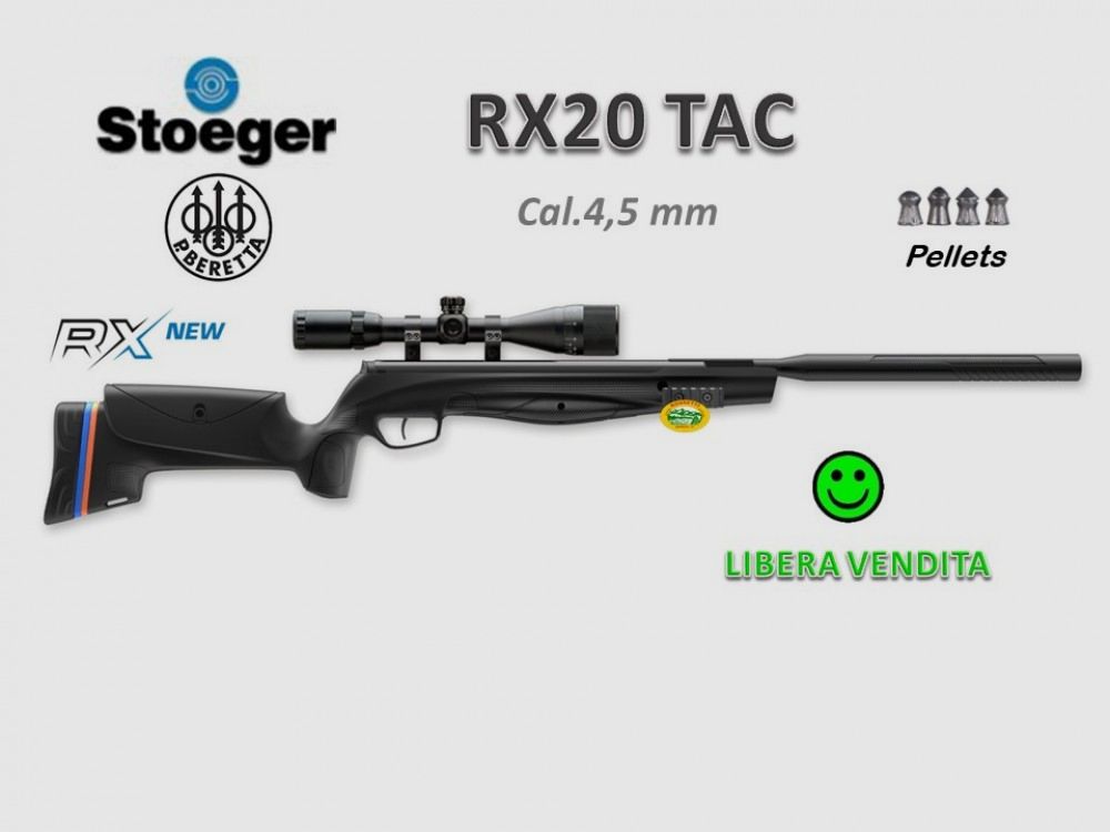 STOEGER RX20 TAC cal.4,5 vente libre