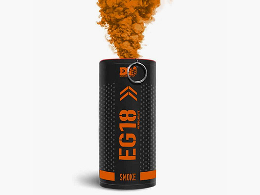 Enolagaye EG18 Granata Fumogena ad Alta Produzione con Fusibile a Strappo (Arancione)
