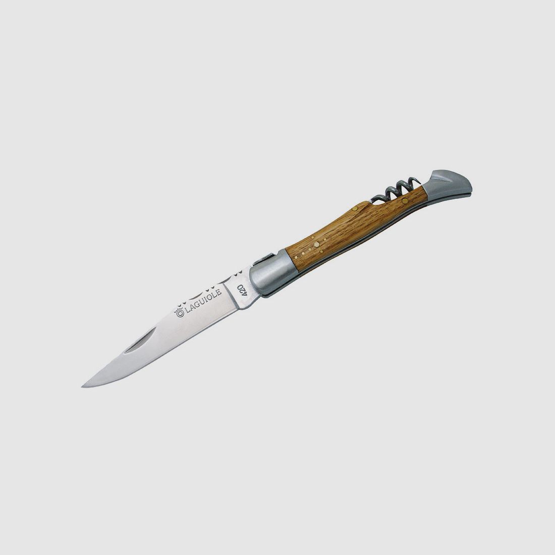 Baladeo Laguiole Taschenmesser, Korkenzieher, Zebrawood, Filework legal fhren