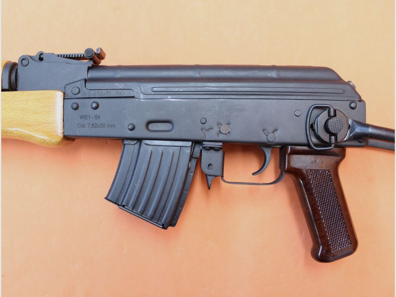 Cugir Ha.Büchse 7,62x39 Cugir WS1-64: System Kalashnikov, 425mm Lauf/ Klappschulterstütze, NEUWERTIG