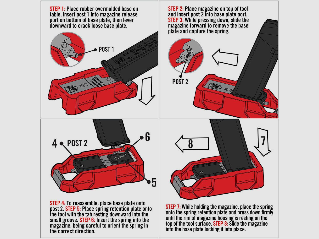 Strumento Smart Mag Real Avid per Glock