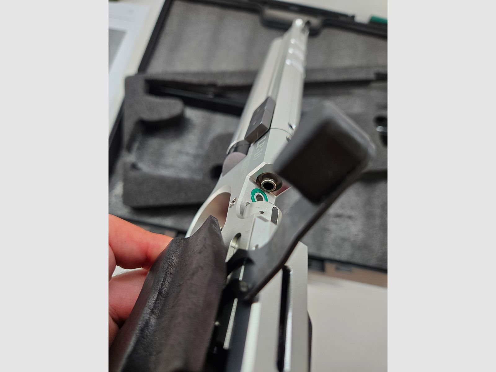 Steyr LP 10 with Rink grip