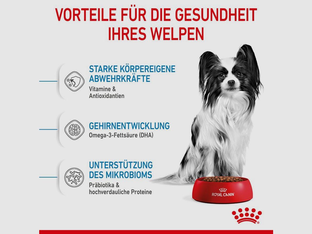 ROYAL CANIN Sehr Kleine Hunde Trockenfutter X-Small Welpen