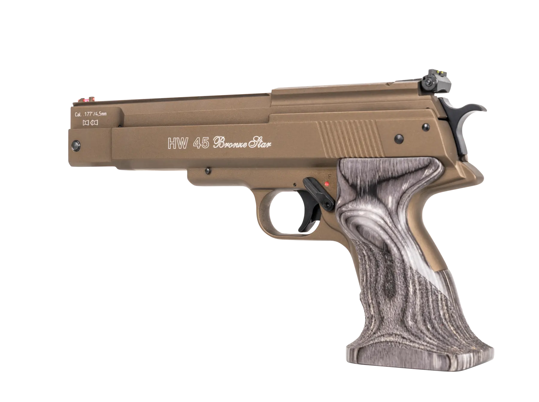 Pistola de aire Weihrauch HW 45 Estrella de bronce, imagen 2 de 4