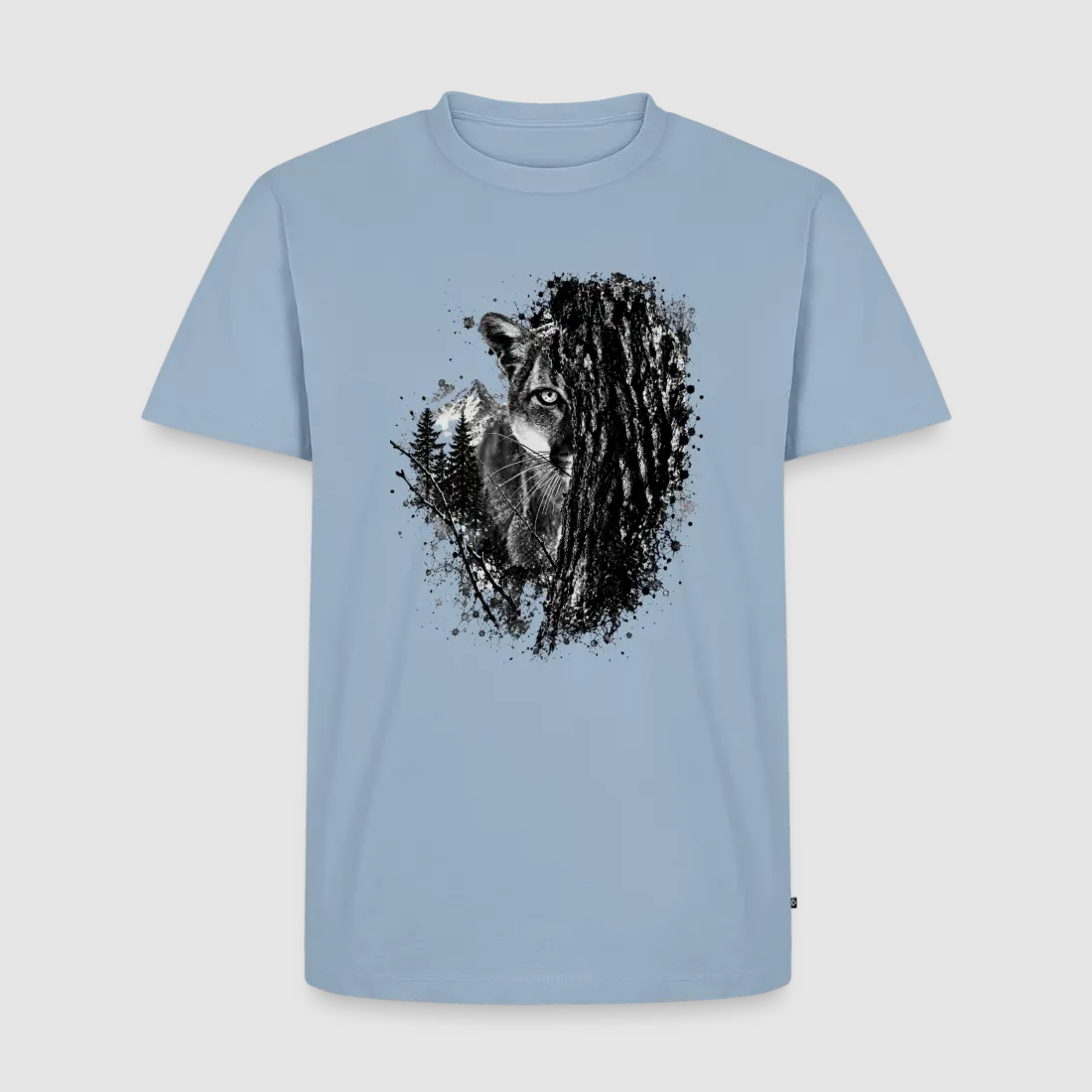 PUMA Heren Premium T-Shirt "Lauerende Puma", afbeelding 17 van 37