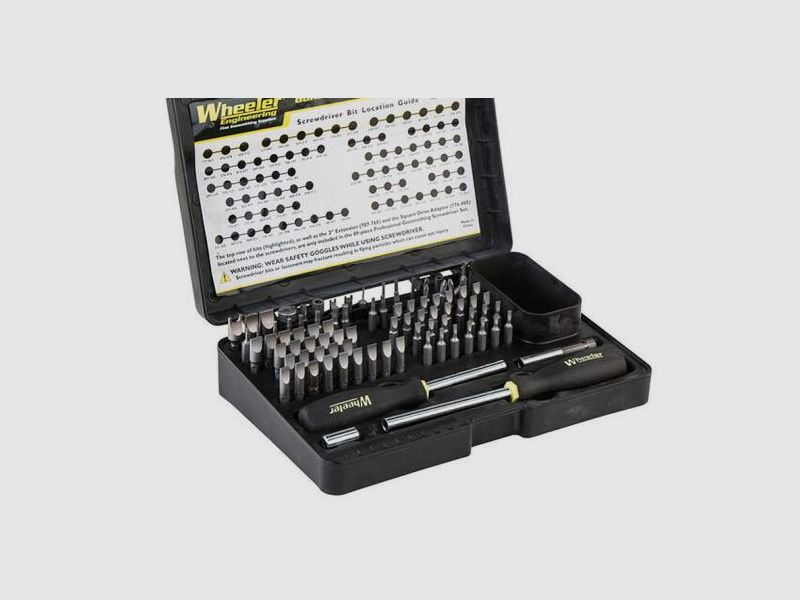 Wheeler 89-teiliges PROFI Schraubendreher-Set
