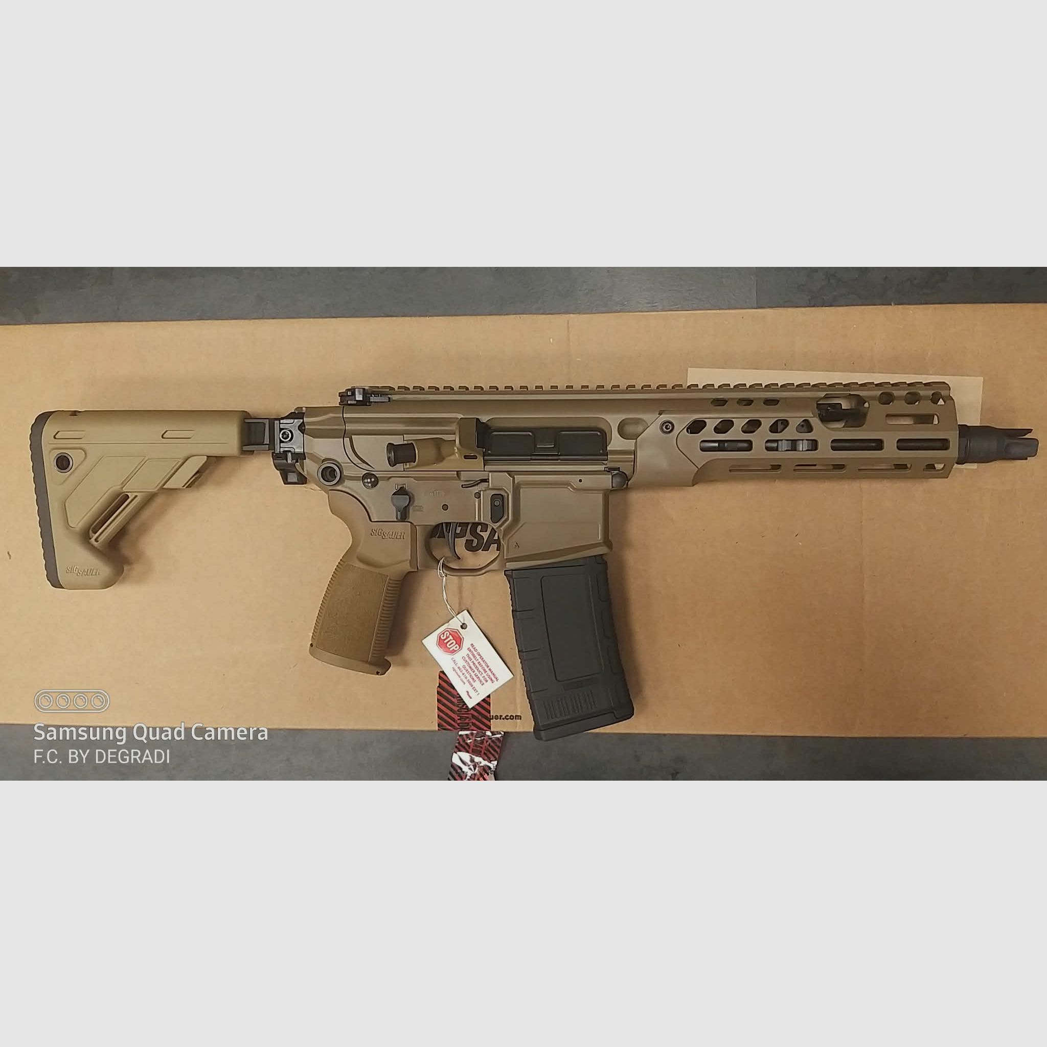 SIG SAUER MCX SBR 9” FDE CALIBRO 300 BLK, immagine 4 di 4