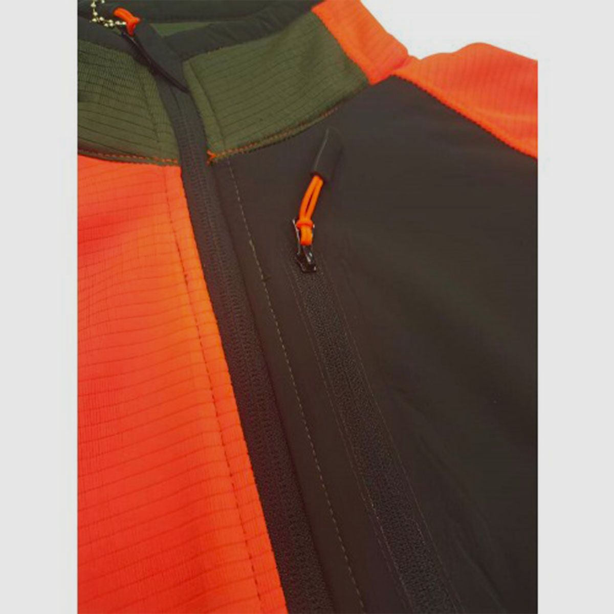 PILE – BLATEX – ELASTISCHE TOP ORANJE/GROEN, afbeelding 3 van 6